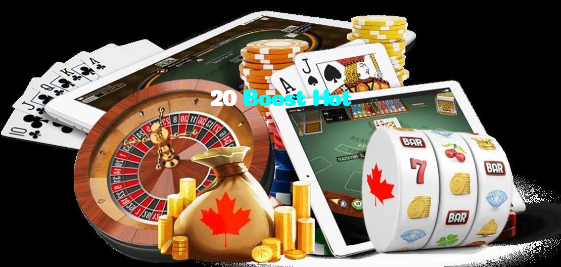 20 Boost Hot casino presented on mobile device in Pakistan with slots and live games